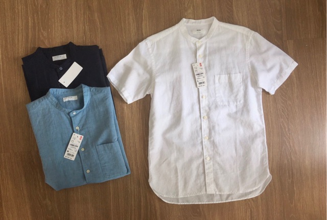 Sơ mi nam cổ tàu