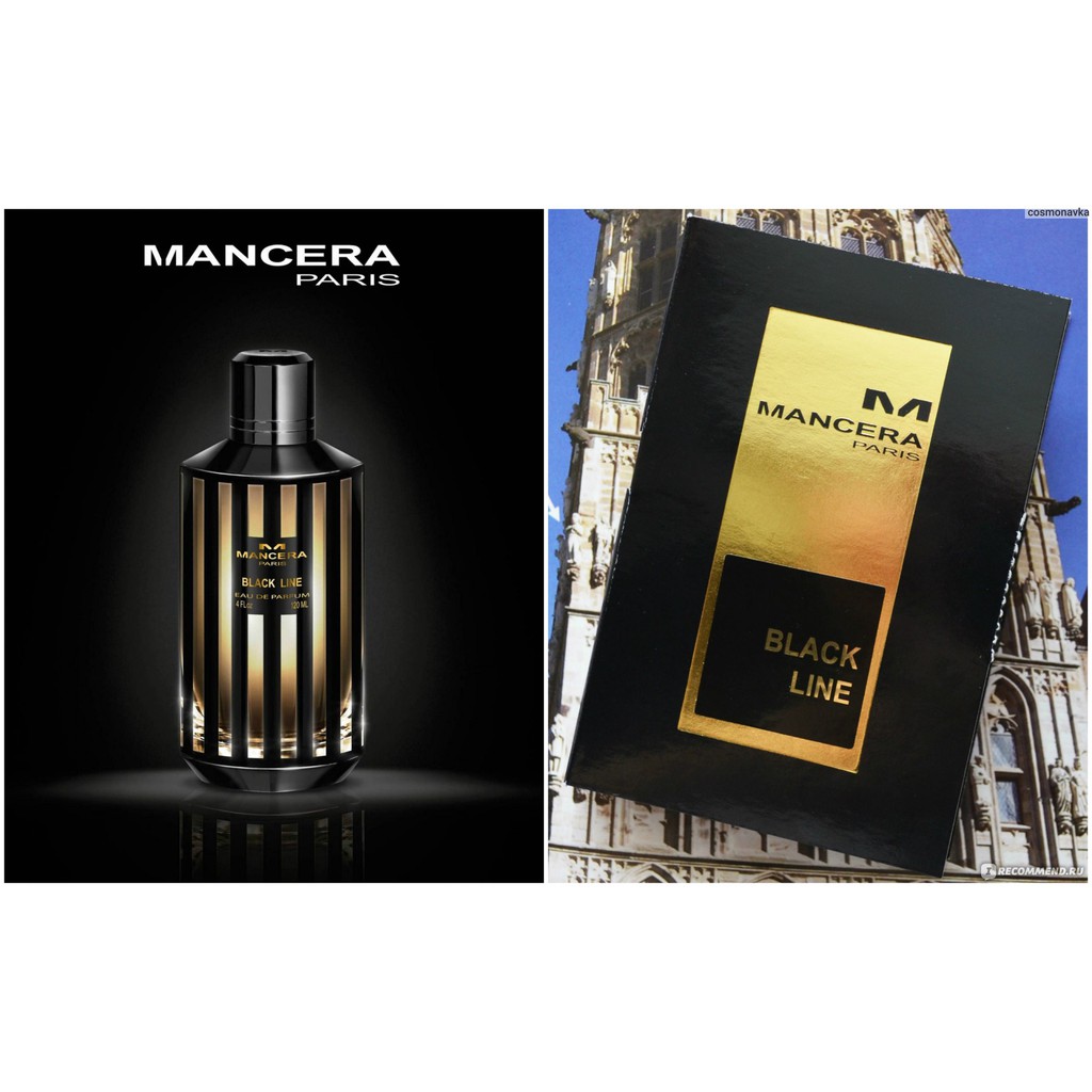 Nước hoa dùng thử Mancera Black Line 5ml/10ml/20ml | Thế Giới Skin Care