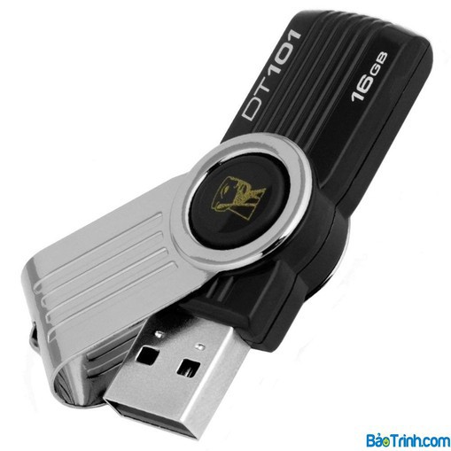 USB Kingston 16GB DT101 G2 - Hãng Phân Phối - BH 5 NĂM 1 ĐỔI 1(Đen)