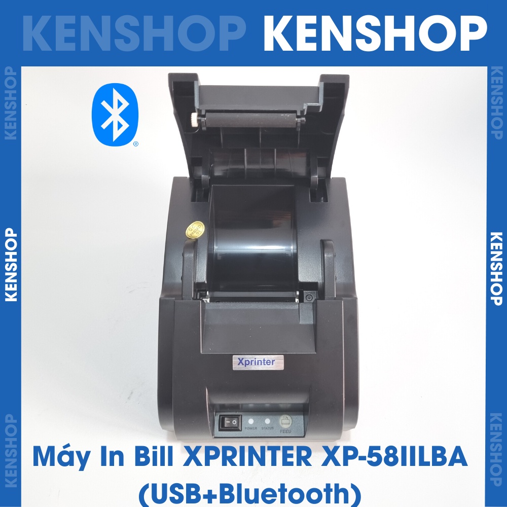 Máy In Bill XPRINTER XP-58IILBA (USB + Bluetooth) (in được từ Điện Thoại)