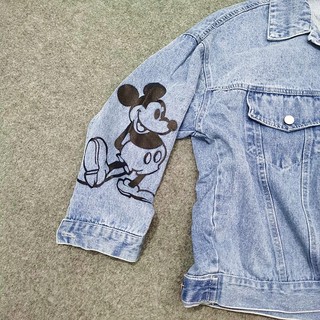 Áo khoác jean Mickey