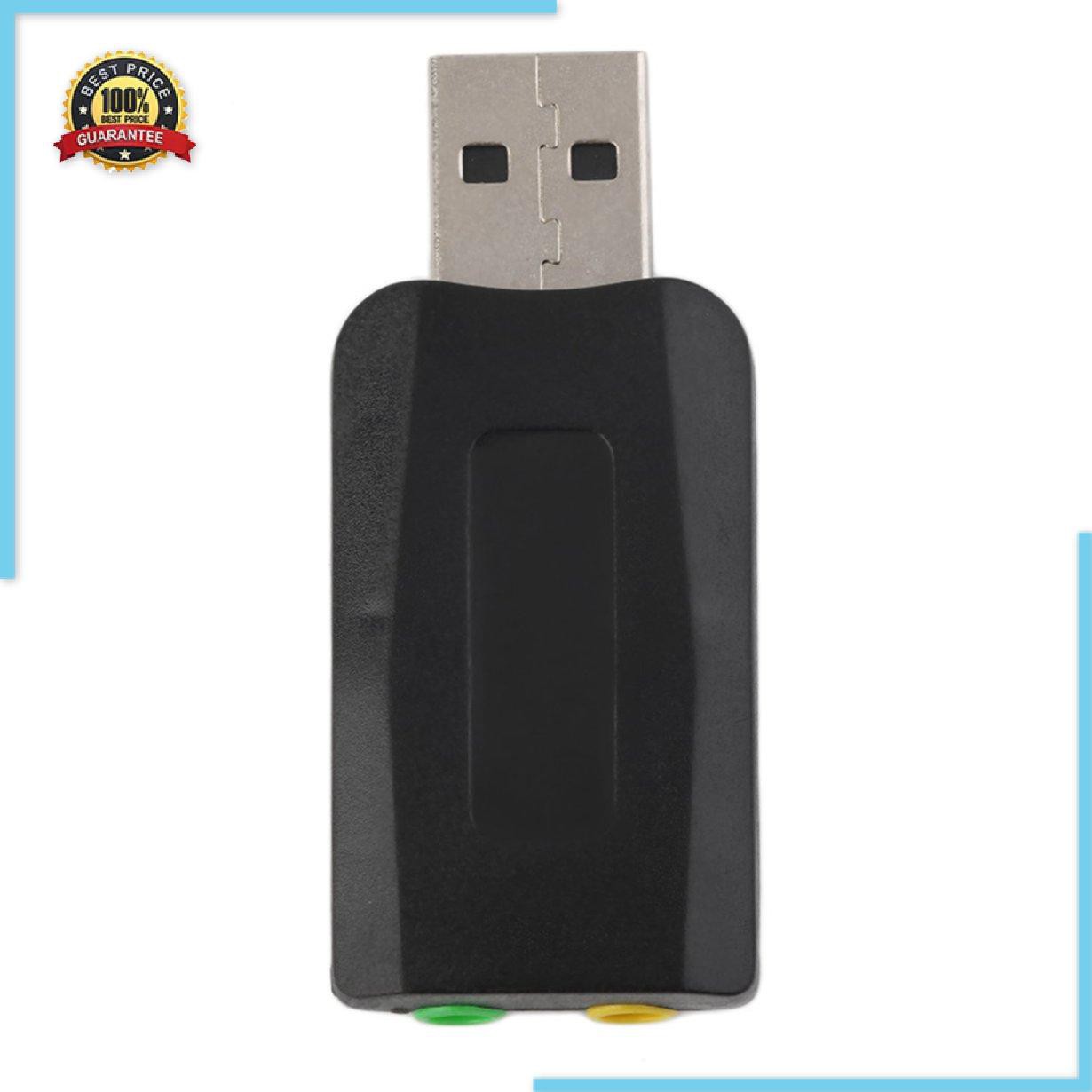 Bộ Chuyển Đổi Thẻ Âm Thanh Tai Nghe Usb 2.0 Sang Mic 3d 5.1 Cho Pc Laptop