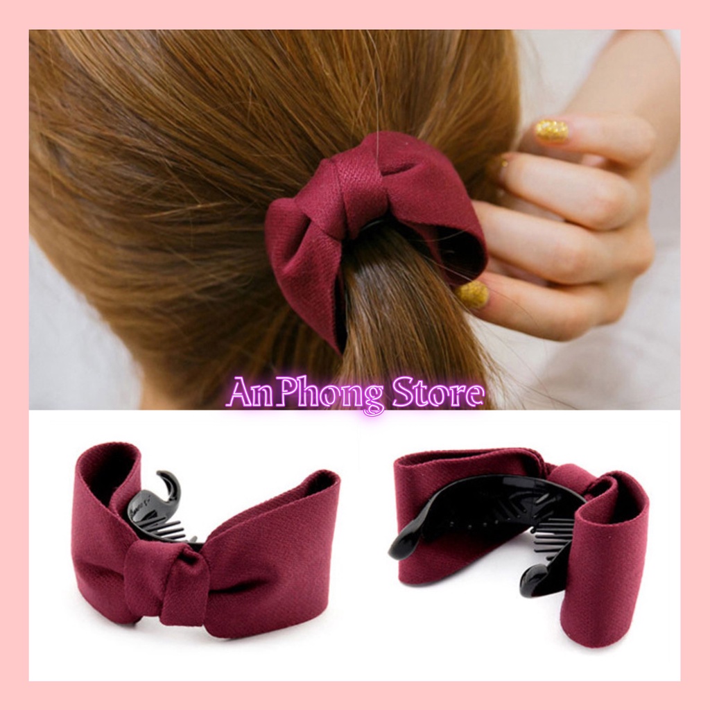 KẸP TÓC NƠ CỐ ĐỊNH DẠNG BƯỚM XINH XẮN CHO NỮ ANPHONG STORE.