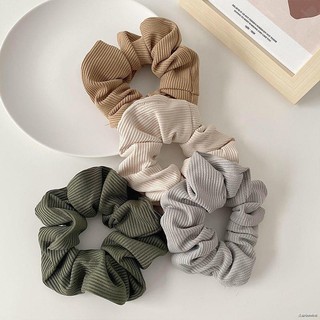 Dây buộc tóc bằng vải dệt kim mềm mại Phong cách Nhật Bản Hàn Quốc đơn giản