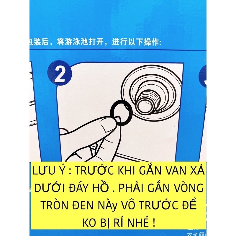 Bể bơi Donphil size đại 80*80cm