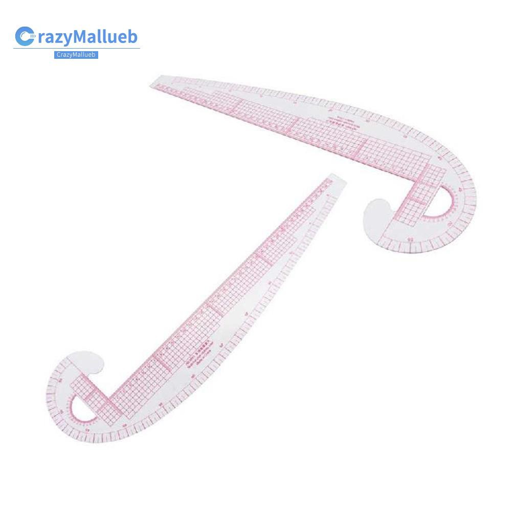 Crazymallueb❤French Curve Metric Sewing Ruler Plastic Tailor Dressmaking Pattern Making Tools❤New