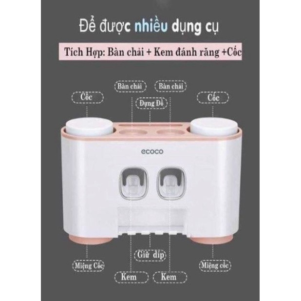 Dụng Cụ Nhả Kem Đánh Răng Tiện Ích - Kệ Để Bàn Chải