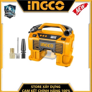 Máy bơm hơi lốp xe dùng pin ingco cacli2002 - hàng chính hãng