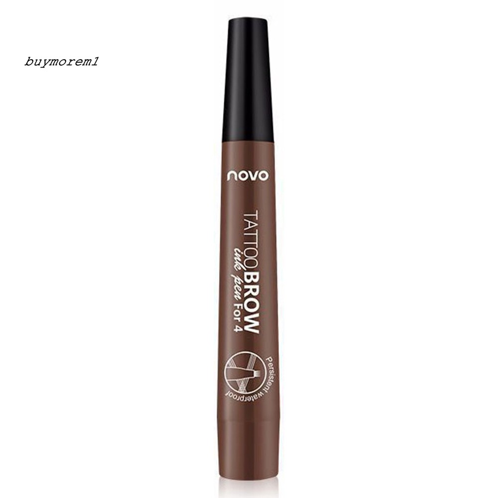 [Hàng mới về] Chỉ kẻ chân mày NOVO đầu kẻ 4 nhanh tiện lợi cho màu không thấm nước và lâu trôi | BigBuy360 - bigbuy360.vn