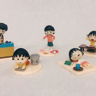  Mô hình nhóc Maruko và gia đình