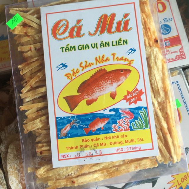 ❤❤ 500gr Cá mú que ăn liền _ Cá mú loại xuất khẩu Nha Trang