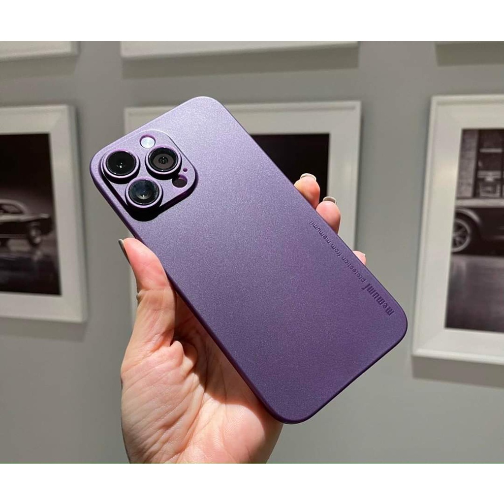 Ốp Memumi siêu mỏng dành cho iphone 14 / 14Plus / 14Pro / 14Promax Chính hãng