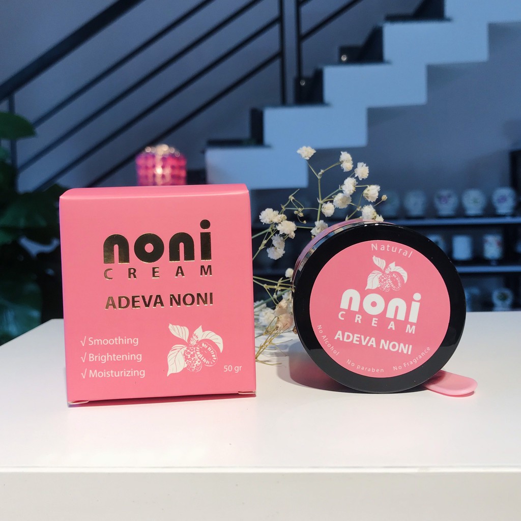 Kem Dưỡng Da Trái Nhàu - Ốc Sên Adeva (Snail Noni Cream) 50 Gram