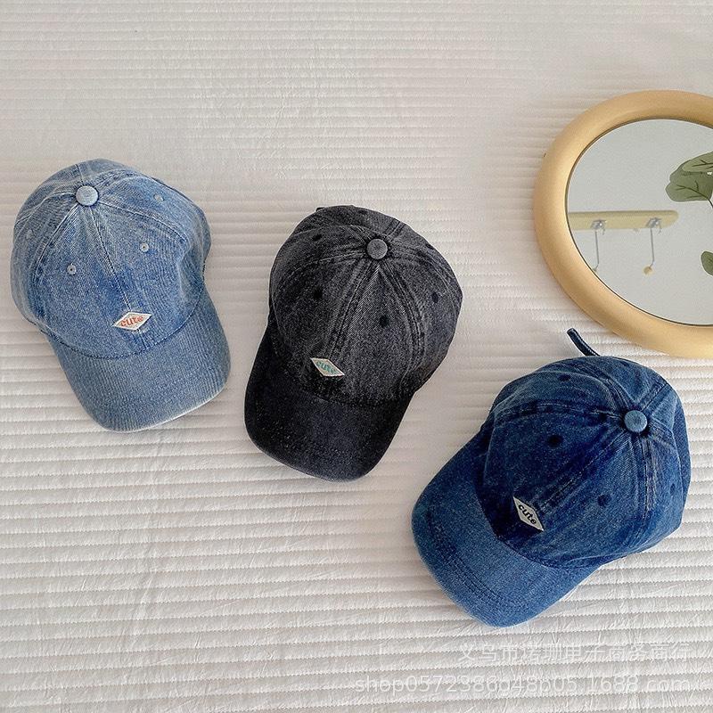 MŨ LƯỠI TRAI VẢI JEANS S.I.Ê.U N.G.Ầ.U CHO BÉ