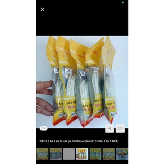 Dây 3.5 Ra 2 AV 1.8M -3M-5M-10m