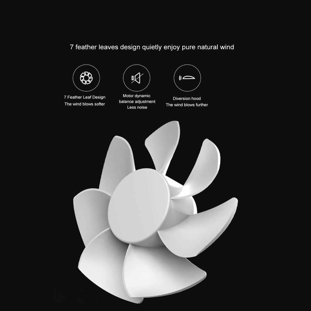 Quạt mini cầm tay XIAOMI YOUPINVH điều hòa không khí có thể sạc lại USB tích hợp pin chuyên dụng