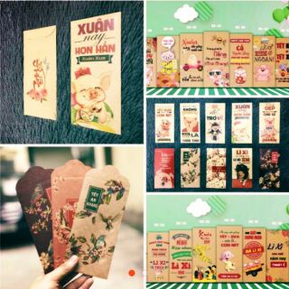 Lì xì 2019 combo 1000li xi chi 600k