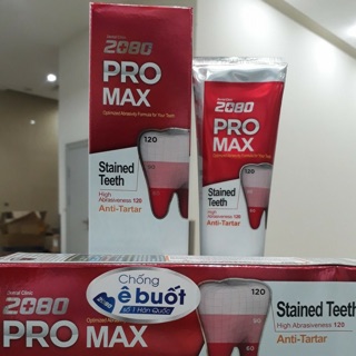 Kem đánh răng Hàn Quốc 2080 Pro Max Sensitive