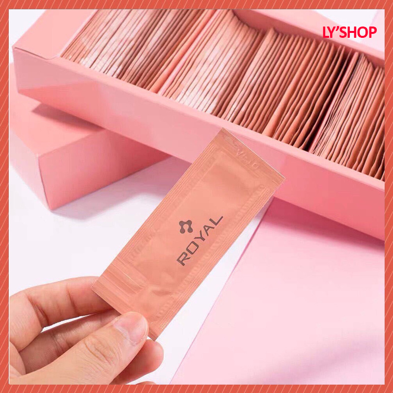 [Sỉ] 1 Hộp 90 Cái Tinh Chất Serum Nhau Thai Cừu Trắng Da Royal- serum ngừa mụn se khít lỗ chân lông [ LY'SHOP ].