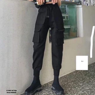Quần kaki túi hộp khoá -P