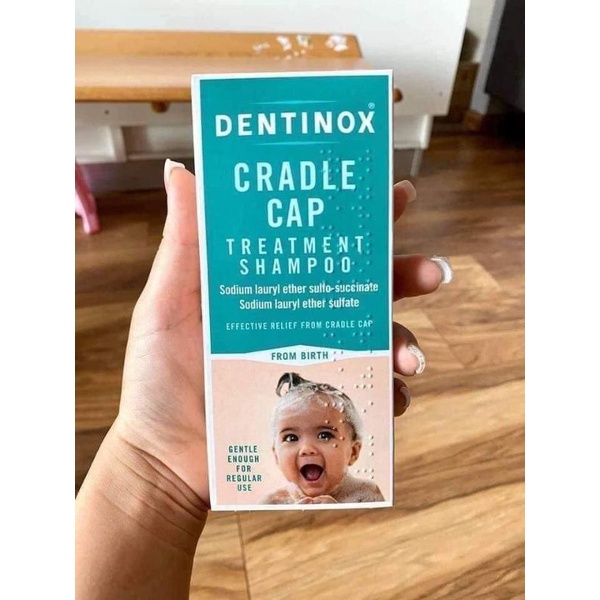 DẦU GỘI CỨT TRÂU DENTINOX 125ML CHO BÉ TỪ SƠ SINH - CHÍNH HÃNG UK