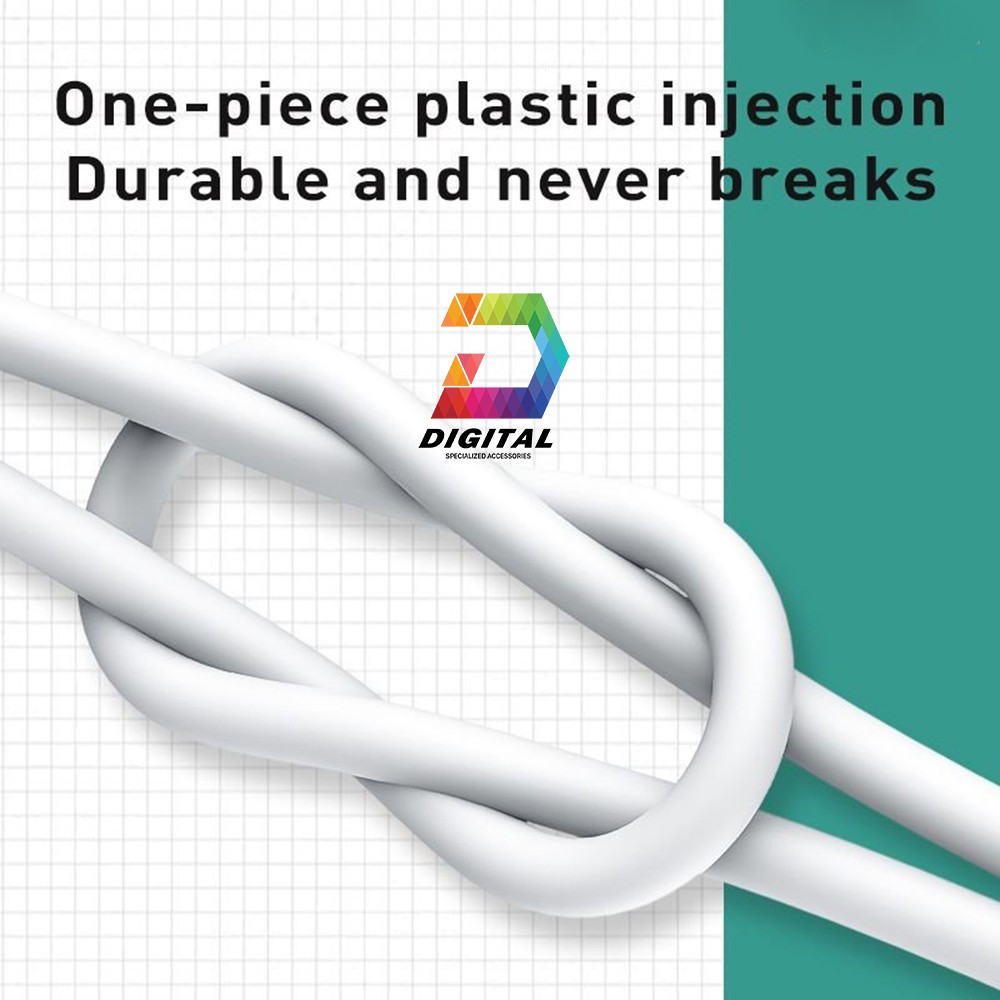 Cáp Sạc Nhanh Baseus Mini White Cổng Micro USB Chính Hãng ( Quick Charging &amp; Sync Data TPE Cable )