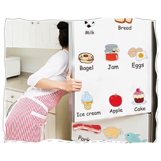 Decal trang trí tường - Tiếng anh về đồ ăn