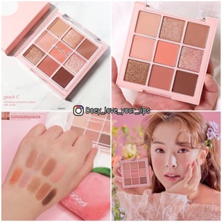Phấn Mắt 9 Ô Peach C Soft Mood Eyeshadow Palette