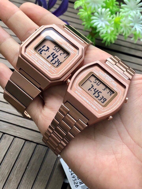 Đồng Hồ Nữ Casio B640 Rose gold