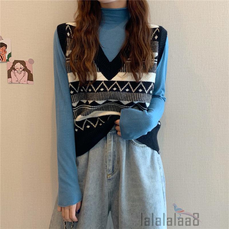 Áo Len Nữ Cộc Tay Cổ Chữ V Form Rộng Thời Trang Laa8 | BigBuy360 - bigbuy360.vn