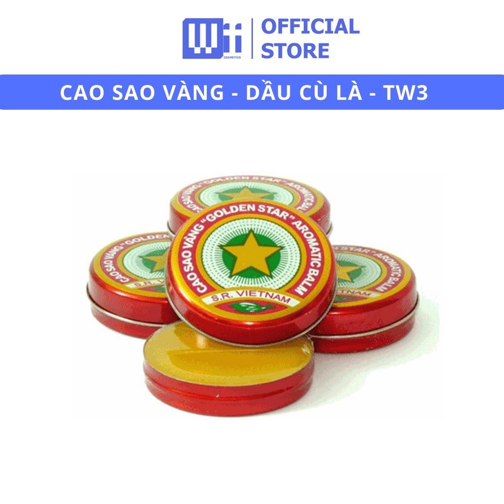 CAO SAO VÀNG - Dầu Cù Là - TW3 - Hũ 3G