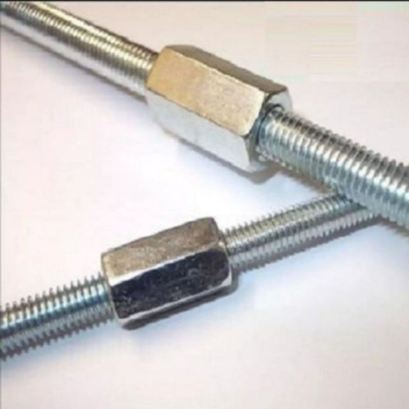 Nối ty ren, tiren đủ kích thước M6, M8, M10, M12, M14, M16 thép Cácbon loại đẹp