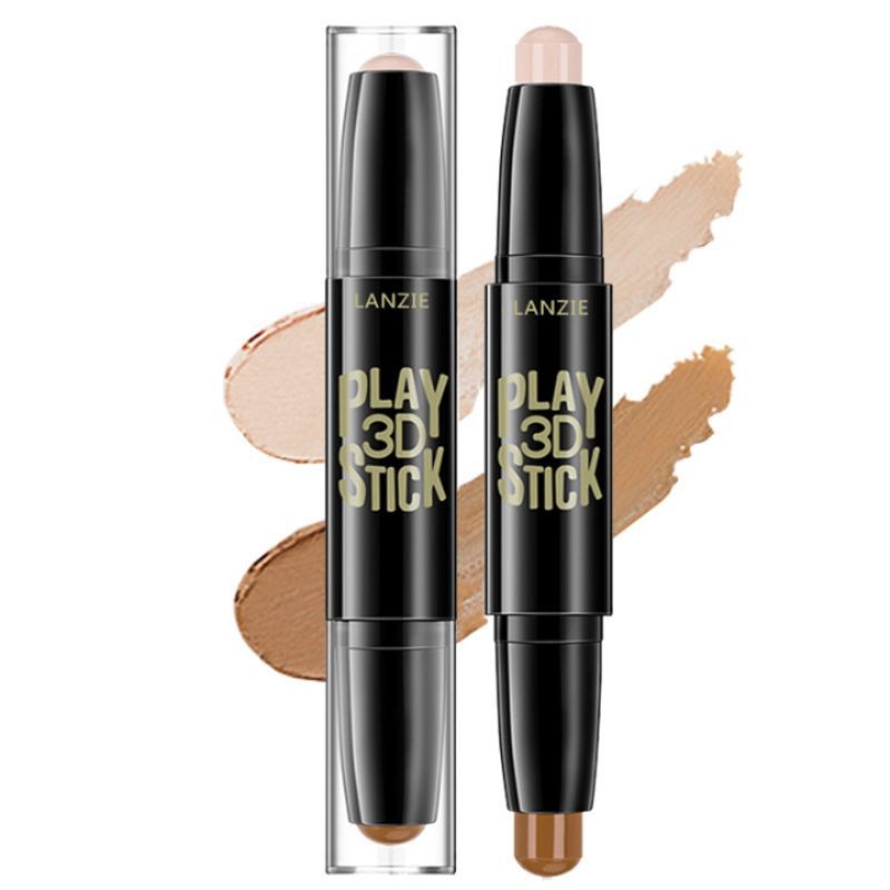 🩸[ Mới ]🩸Bút Tạo Khối Và Che Khuyết Điểm 2 Đầu Lameila Contour &amp; Hi-light Stick – Chustore TK3