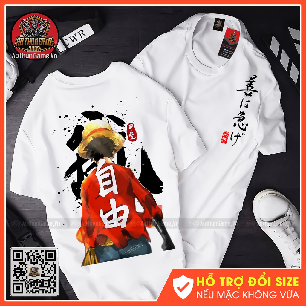 Áo thun One Piece Luffy Mũ Rơm T13 mẫu mới cực đẹp có size bé cho trẻ em Đảo Hải Tặc 3D T-shirt (AoThunGameVn