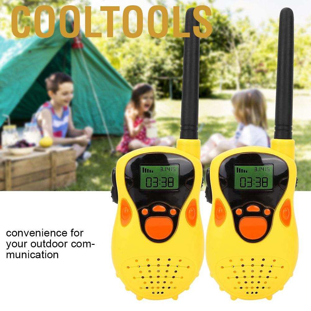 Set 2 Bộ Đàm Mini 80-100m 2 Chiều Cho Trẻ Em