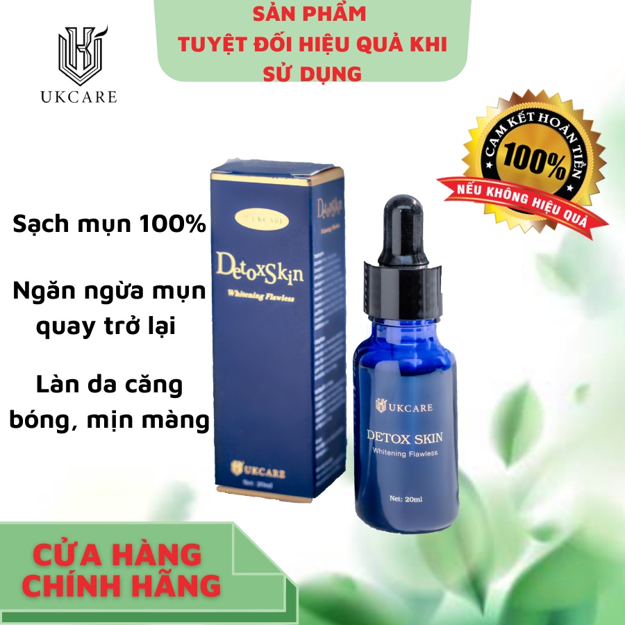 DETOX SKIN – SẠCH MỤN, SẠCH KHUẨN UKCARE