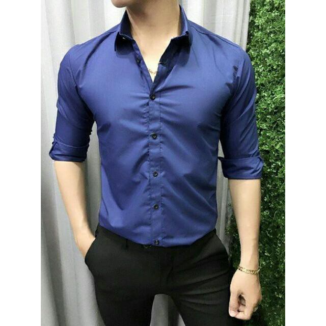 ( HÀNG CAO CẤP) Sơ mi HỘP xuất HÀN chuẩn fomr người mặc | BigBuy360 - bigbuy360.vn