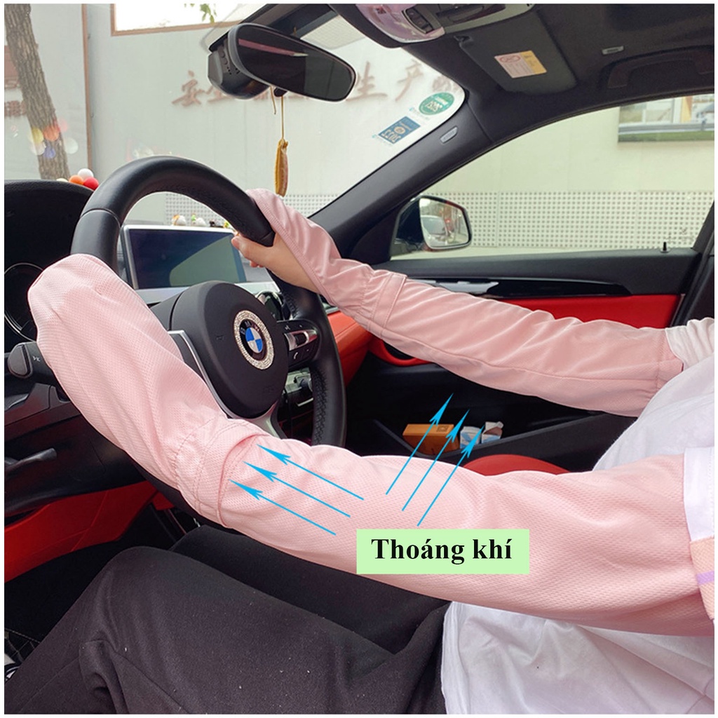 Găng tay chống nắng, chống tia UV cho nữ lái xe