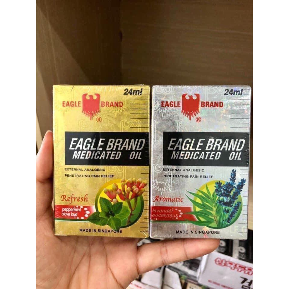 DẦU GIÓ XANH, TRẮNG, VÀNG EAGLE BRAND ĐỦ LOẠI