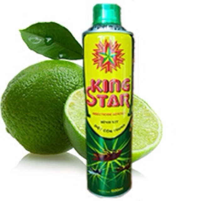 Bình xịt côn trùng King Star hương chanh chai 600ml