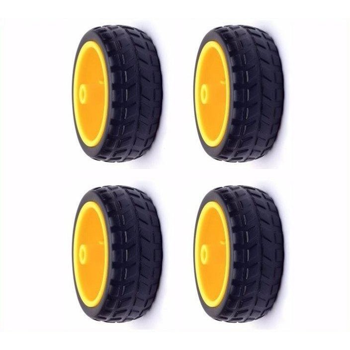 Bộ 4 bánh xe cho động cơ giảm tốc V1
