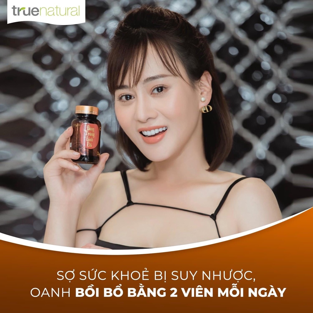 Đông Trùng Linh Chi Chính Hãng ngăn ngừa đột quỵ,tai biến.Tiên dược cho sức khoẻ gia đình-True Natural Trấn Thành