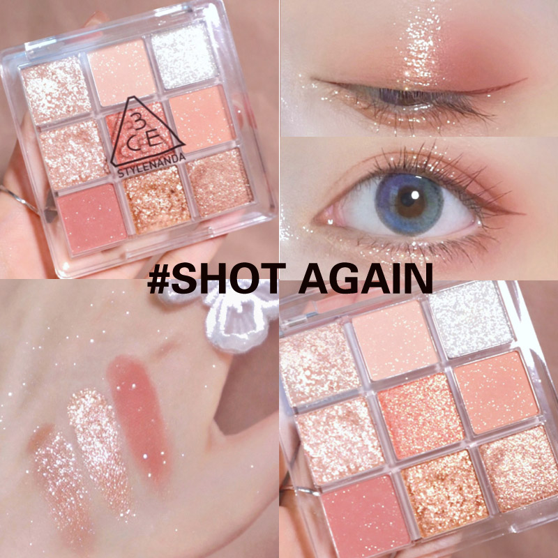 Bảng phấn mắt 3CE màu sắc long lanh thời thượng