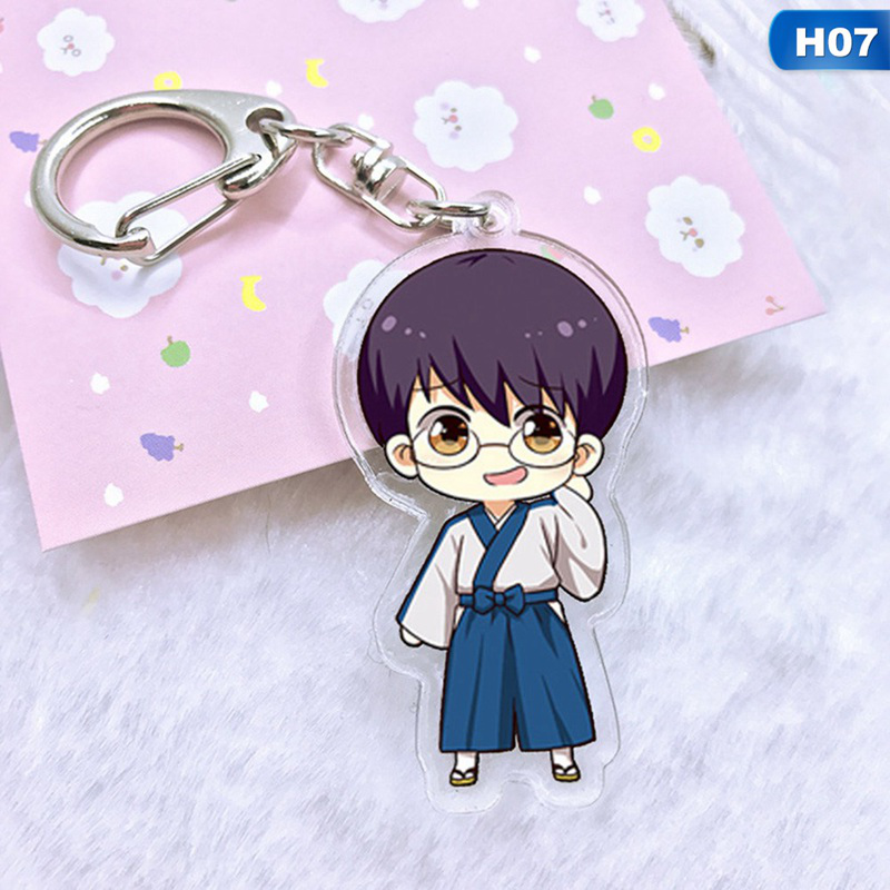 flowersqueen Móc Khóa Hoạt Hình Gintama