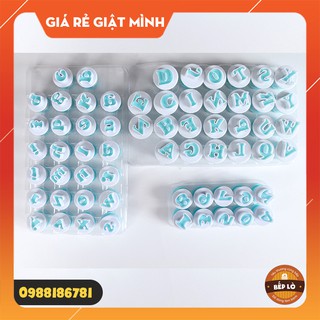 Dụng cụ làm bánh - Bộ khuôn cắt chữ cái làm kẹo đường và trang trí bánh kem