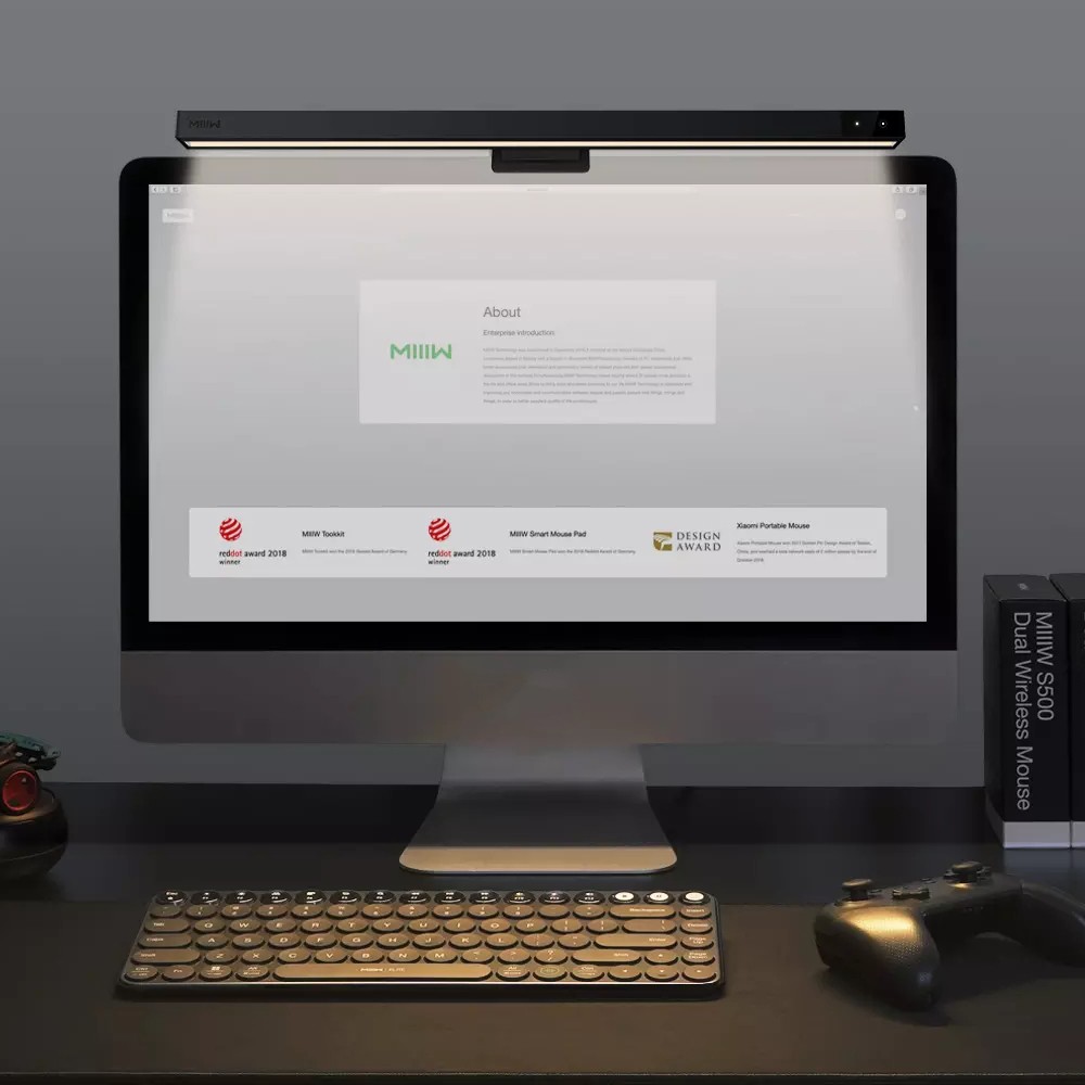 Đèn LED bảo vệ mắt treo trên màn hình máy tính Xiaomi Miiiw máy tính để bàn / máy tính xách tay / văn phòng / trường học