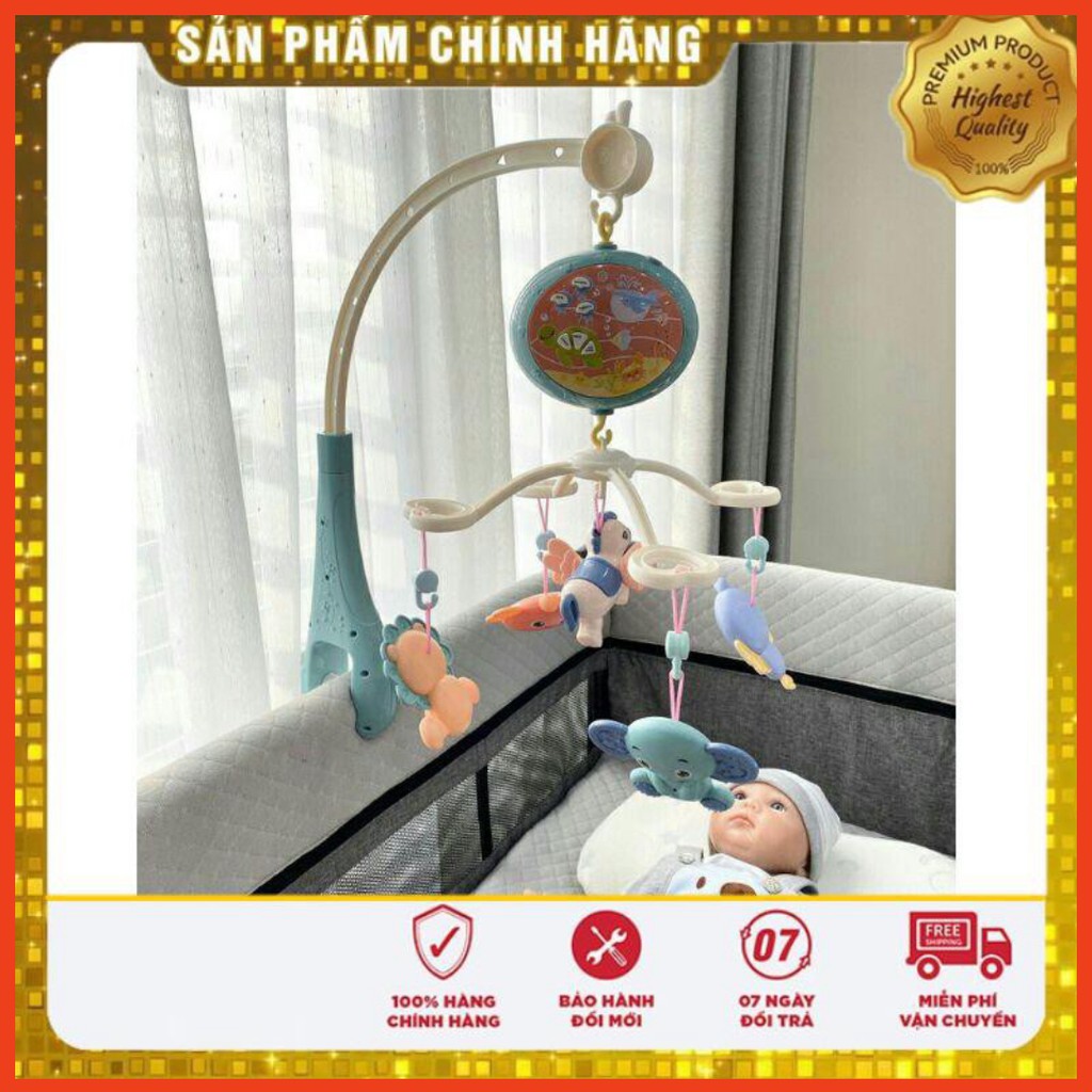 TREO NÔI CŨI UMOO CHIẾU SAO, PHÁT NHẠC CÓ ĐÈN CAO CẤP - HÀNG CHÍNH HÃNG