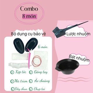 Bộ dụng cụ nhuộm tóc tại nhà
