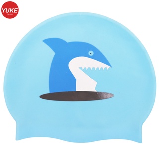 Mũ bơi trẻ em. nón bơi silicon cho bé 3-11 tuổi YUKE Store