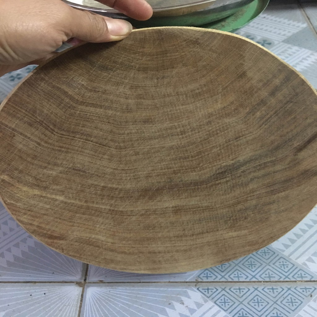 Thớt Nghiến Đá Sơn La Siêu Bền Đường Kính 24-25cm